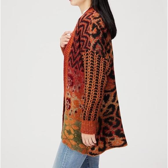Desigual Arezzo Chunky Oversized Open Cardigan Sweater w Pockets - Size XS - NWT - Picture 15 of 15